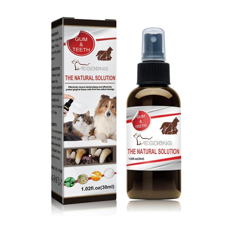 Pet Tooth Cleaning Spray Oral Cleanse Dogs Cats Teeth Clean Deodorant Stain Removal Halitosis Cleaning Tool For [...]
