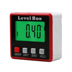 Mini Lcd Digital Inclinometer Protractor Bevel Angle Gauge Magnet Base Gracious