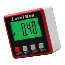 Mini Lcd Digital Inclinometer Protractor Bevel Angle Gauge Magnet Base Gracious