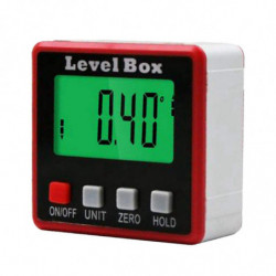 Mini Lcd Digital Inclinometer Protractor Bevel Angle Gauge Magnet Base Gracious