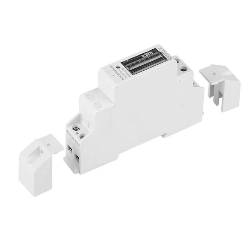 220V 5(30)A Digital LCD Single Phase 1P DIN-Rail Electric Energy Meter Electronic KWh Meter for Home Use
