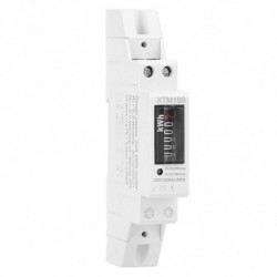 220V 5(30)A Digital LCD Single Phase 1P DIN-Rail Electric Energy Meter Electronic KWh Meter for Home Use