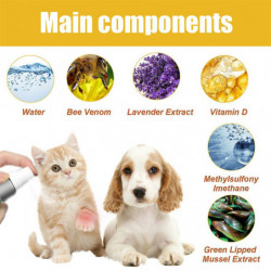 Yegbong Pet Joint Repair Spray Pet Joint Care soulage l’inconfort articulaire des animaux de compagnie et la [...]