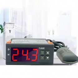 Humidity Controller Digital Hygrometer with LED Display for Humidification or Dehumidification Equipment(220V)