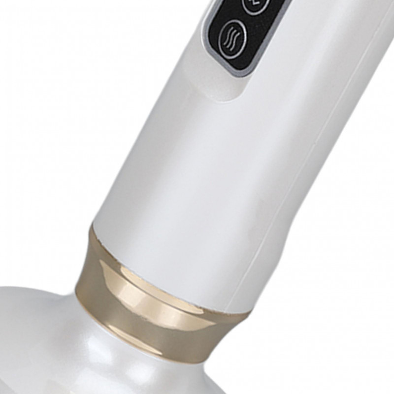 Electric GuaSha Massager 12 Suction Gears Steel Balls Negative Pressure Cupping Meridians Massage Machien White