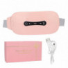 Menstrual Heating Pad 3 Gears Adjustable Cramp Heating Belt Waist Support Heating BeltPink