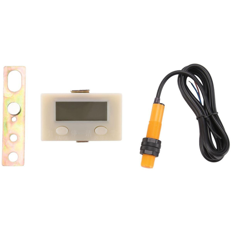 0-99999 LCD Digital Display Electronic Counter Punch Magnetic Induction Proximity Switch Reciprocating Rotary Counter