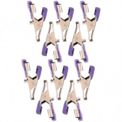 10pcs électrodes à clip d’alligator ECG/ECG réutilisables pour animaux, animaux domestiques, chiens, chats et [...]