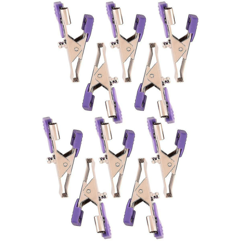 10pcs électrodes à clip d’alligator ECG/ECG réutilisables pour animaux, animaux domestiques, chiens, chats et [...]