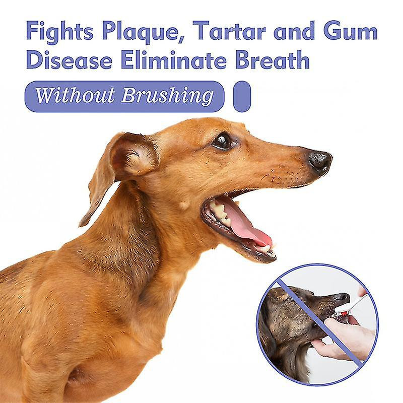 Pet Oral Spray Teeth Cleaning For Dogs & Cats Bad Breath Tartar Plaque Removal KR
