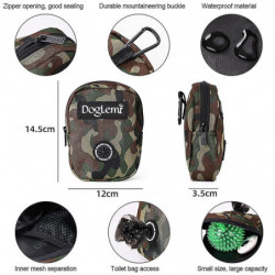 Dog Snack Pouch Built-in Dog Waste Bag Dispenser Portable Dog Training Bag Dog Snack Pouch Built-in Dog Waste Bag Dispenser Portable Dog Training Bag