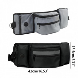 Dogs Outdoor Treat Pouch With Bottle Holder Poopbag Dispenser Pet Travel Supply