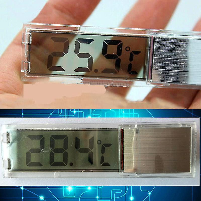 Multi-functional Lcd 3d Digital Electronic Temperature Measurement Fish Tank Temp Meter Aquarium
