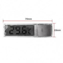 Multi-functional Lcd 3d Digital Electronic Temperature Measurement Fish Tank Temp Meter Aquarium