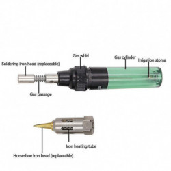 4 In 1 Portable Soldering Iron Kit Portable Welding Pen Burner Blow Torch Gas Soldering Iron Cordless Butane Tip [...]