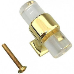 Elegant Decoration Furniture Door Knobs Decorative Door Handle Knobs Clear Acrylic Door Handle , 40mm B40mm B