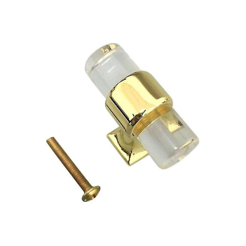 Elegant Decoration Furniture Door Knobs Decorative Door Handle Knobs Clear Acrylic Door Handle , 40mm B40mm B