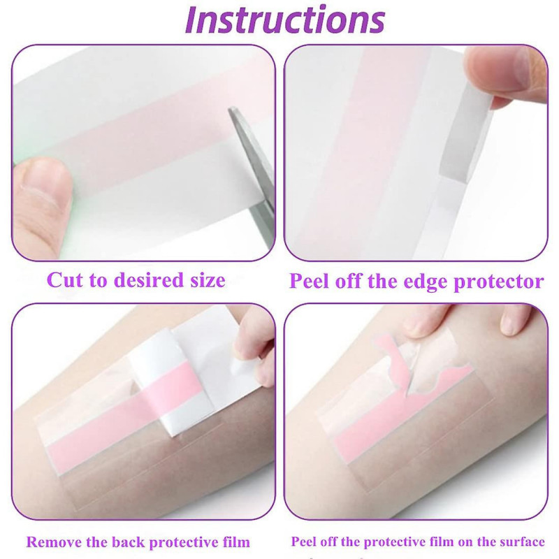 Invisible Breast Lift Tape, Bob Tape Self Adhesive Bra for Chest Push up, Breathable Backless Bra Support Tape