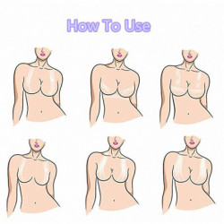 Invisible Breast Lift Tape, Bob Tape Self Adhesive Bra for Chest Push up, Breathable Backless Bra Support Tape