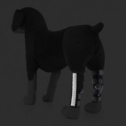 Mimigo Strip-pair Dog Rear Leg Brace Canine Rear Hock Joint Support avec sangles réfléchissantes de sécurité pour [...]