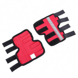 Mimigo Strip-pair Dog Rear Leg Brace Canine Rear Hock Joint Support avec sangles réfléchissantes de sécurité pour [...]