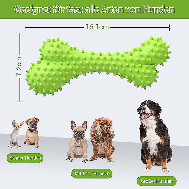 Chew Toys For Dogs, Dog Toothbrush, Chew Sticks Toothbrushes For Dogs Sturdy Natural Rubber And Teeth Cleaning, [...]