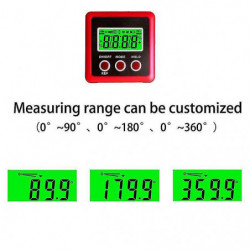 Angle Measurer Digital Lcd Digital Goniometers Shell Chamfer Inclinometer Waterproof Protractor For