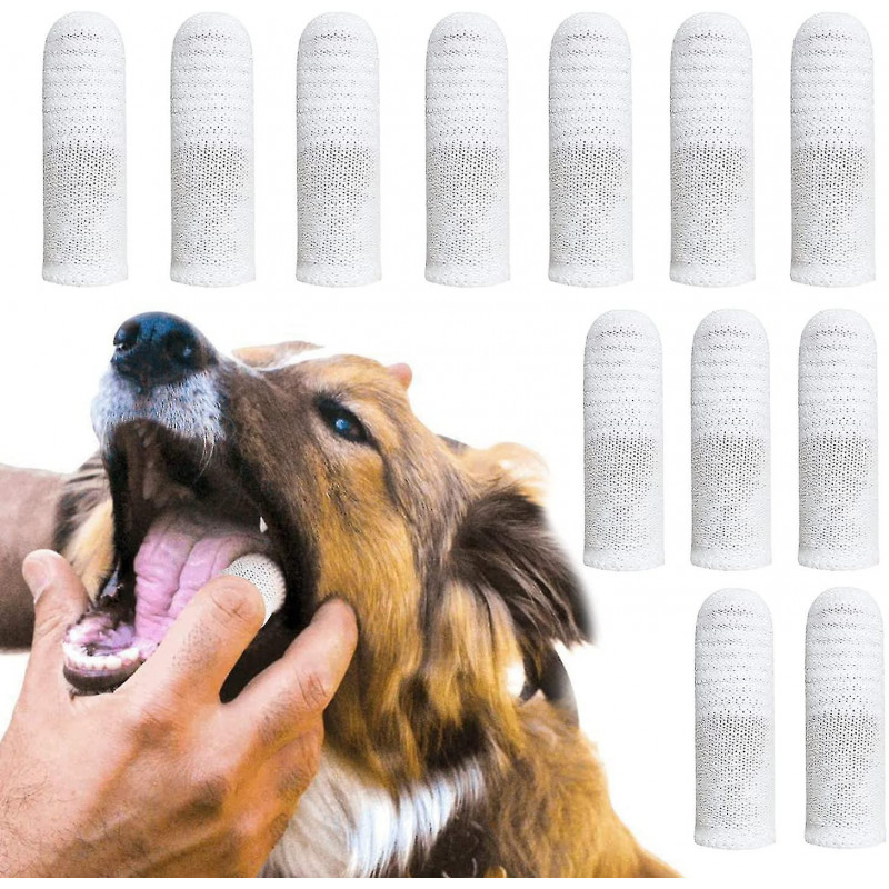 Pet Finger Toothbrush, 12 Pieces Dog Toothbrushes, Dog Toothbrush, Cat Toothbrush, Pets Teeth Cleaning Toothbrush, [...]