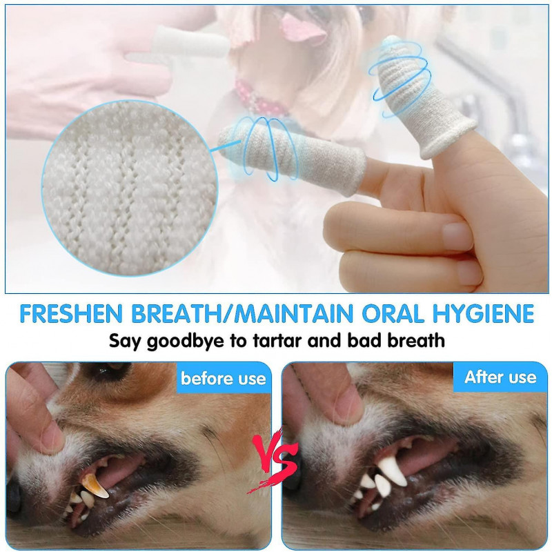 Pet Finger Toothbrush, 12 Pieces Dog Toothbrushes, Dog Toothbrush, Cat Toothbrush, Pets Teeth Cleaning Toothbrush, [...]