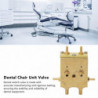 2 sets 8 Connections Dental Chair Unit Copper Accessory Valve Dental Water Valve Switch For Clinic