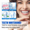 2 sets 2pcs 10ml Whitening Teeth Oral Serum Removes Plaque Stains Hypoallergenic Temporary Teeth Whitening Liquid