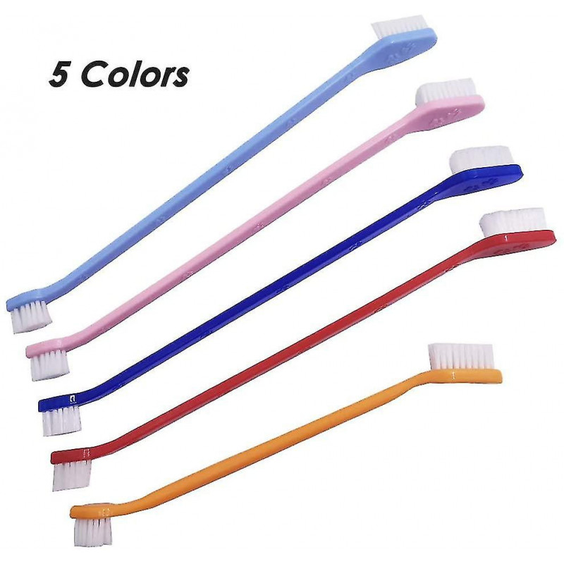 Set Of 15, Pet Toothbrush Set, 5 Dual Headed Toothbrush Dog Toothbrush And 10 Finger Toothbrush For Dog And Cat [...]