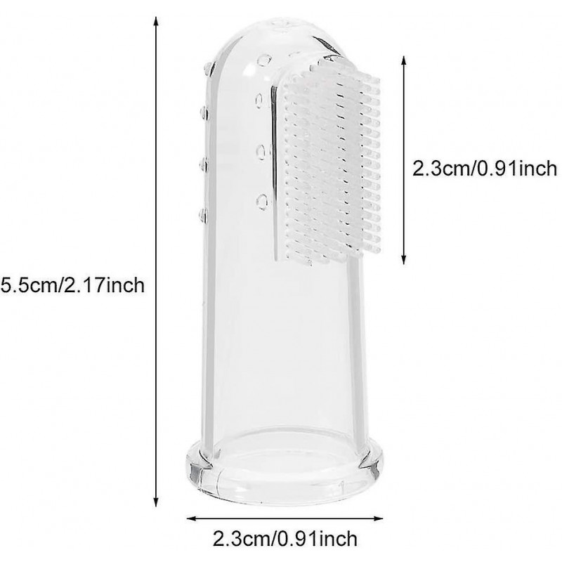 Pet Finger Toothbrush, 12 Pieces Dog Toothbrushes, Dental Hygiene Brushes For Dog And Cat, Silicone Dog Toothbrush [...]