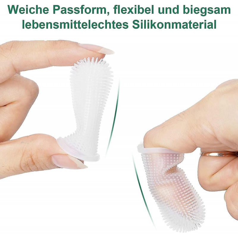 Dog Toothbrush For Dogs Soft Finger Toothbrush Made Of Food Safe Silicone For Dogs, Cats And Pets - 360 Fully [...]