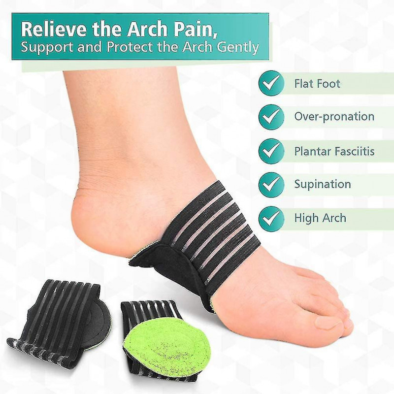 Arch Bandage Elastic Foot Wraps Insoles Foot Protection Arch Support