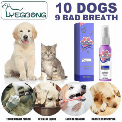 Lingettes pour chiens Désodorisant Chat Souffle Spray frais Liquide Animaux de compagnie Kitty Chiot Chat Urine