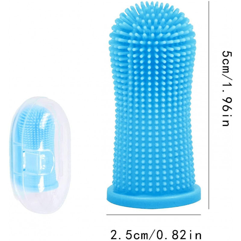 Dog Toothbrush Cat Toothbrush Tooth Laying Pet Finger Toothbrush For Dogs Cats And Pets Tooth Laying Silicone Dog [...]