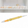 2 sets Dental Bone File Stainless Steel Portable Double Headed Tooth Filler With 2pcs Replaceable Heads