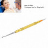 2 sets Dental Bone File Stainless Steel Portable Double Headed Tooth Filler With 2pcs Replaceable Heads