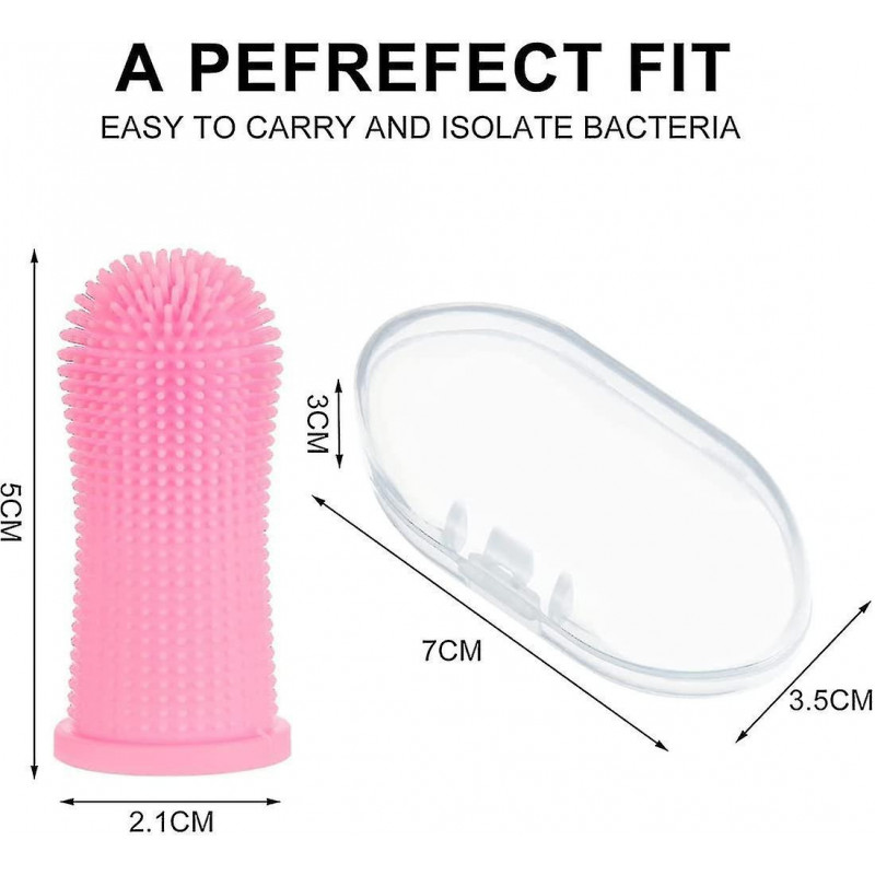 Dog Toothbrushes, 4 Piece Finger Toothbrush For Dogs, Cat Toothbrush, Soft Silicone Pet Finger Toothbrush, Dog [...]
