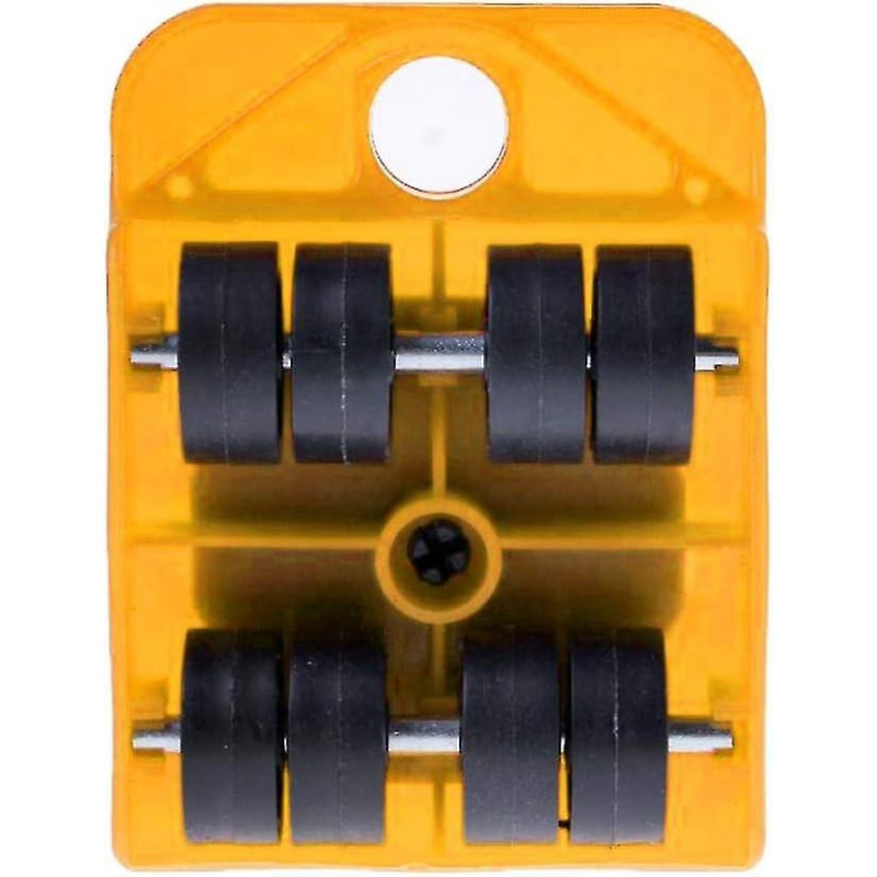 Furniture Lifter Slides Move Roller Tools Max 150kg 360 Rotation Pad 100x80mm - Yellow, 10x8cm10x8cm Yellow