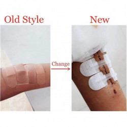 Fermetures de plaies d’urgence Bandages adhésifs pansements, autocollants de point de fermeture éclair pour le [...]