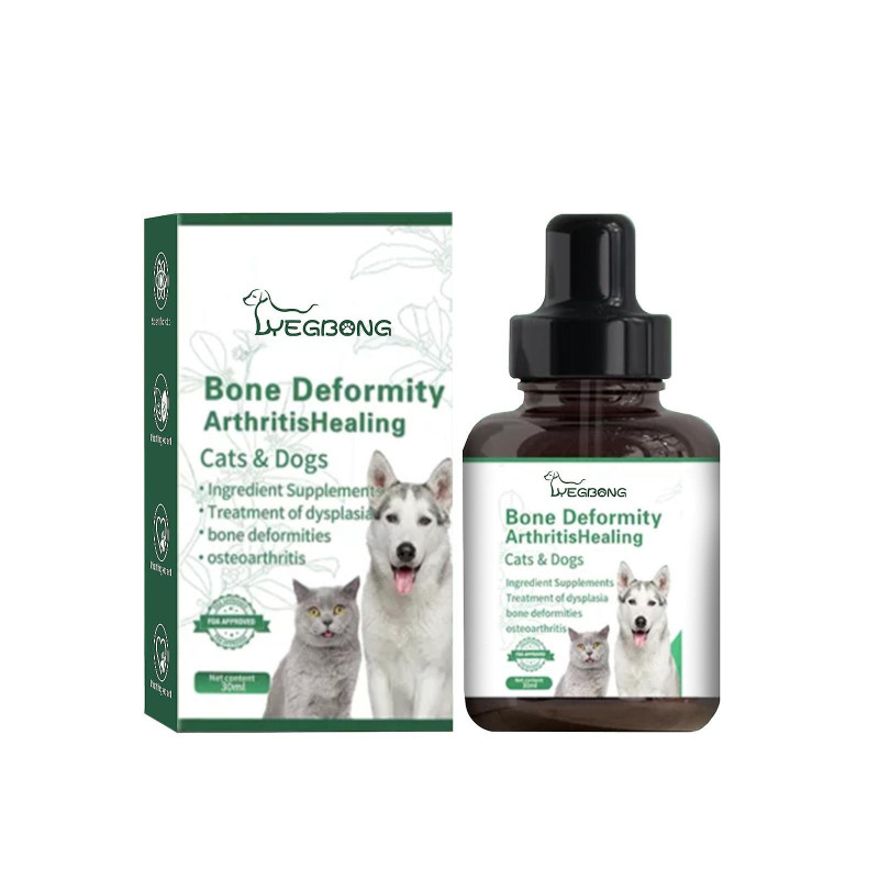 Formule de guérison de l’arthrite pour chat chiens Os Douleurs de hanche Soulagement des soins articulaires