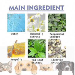 Oral Spray Dog and Cat Dental Care Bad Breath Treatment, Pet Breath Freshener Spray Care Cleaner