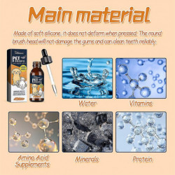 60ml Pet Health Drops Chiens Care Drop Formule pour tous les jours Chien Aîné Mauvais Appétit Solution Digestion [...]