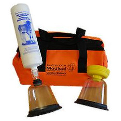 Pompe de ventilation de sauveteur de veau