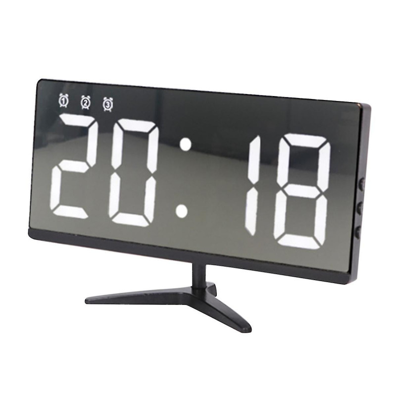 Led Digital 's Electronic Temperature C With Snooze Funct Desk C Li