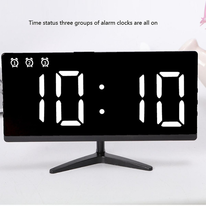 Led Digital 's Electronic Temperature C With Snooze Funct Desk C Li