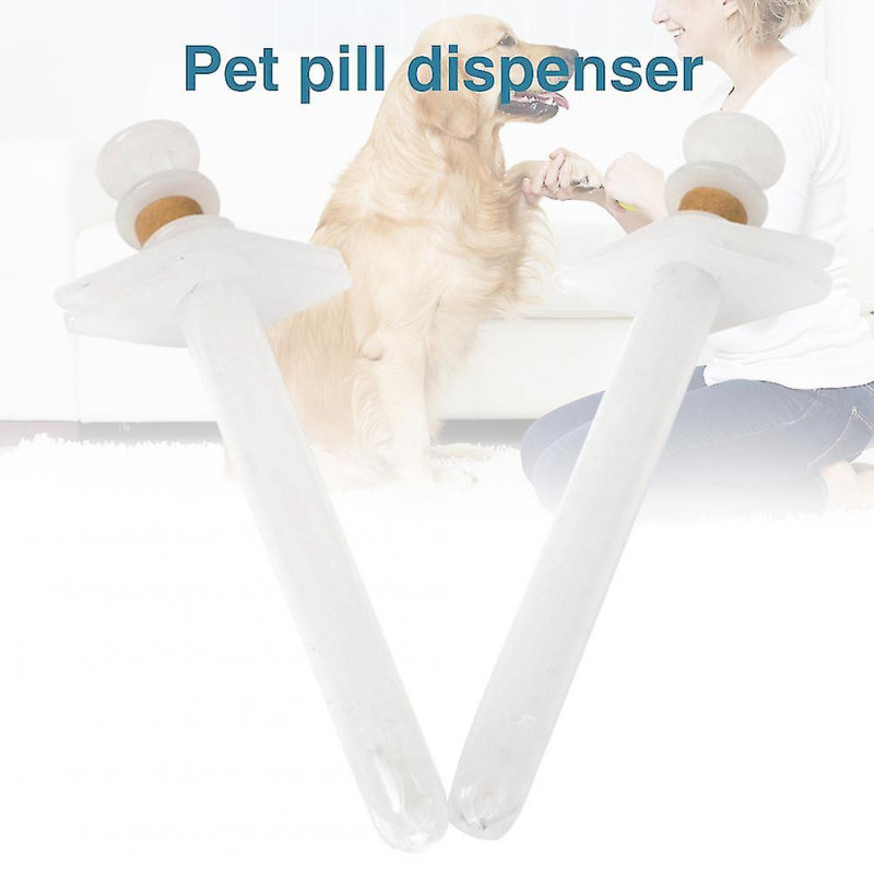 2pcs Medicine Feeding Home Capsules Pet Pill Dispenser Universal Cat Chumian