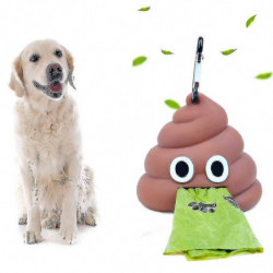 2 Pieces Dog Poop Waste Bag Holder, Waste Bags Dispenser, Waste Bags Holder, Pet Dog Waste